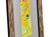 Vintage Yellow Scenery Embroidered Rectangular Framed Wall Art C For Sale - Image 12 of 13