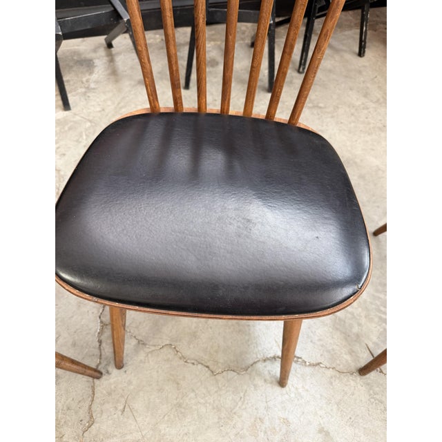 Chairs by Henri Julien for Baumann, Set of 4 For Sale - Image 4 of 8
