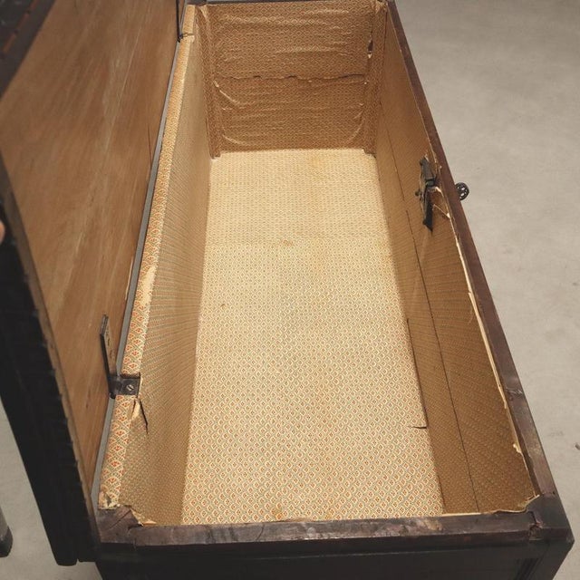 19th Century Walnut Chest with Lion's Feet For Sale - Image 3 of 11