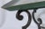 Green Tole Tray Top Coffee Table by Maison Ramsay, France For Sale - Image 10 of 12