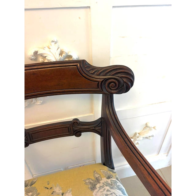 Antique Regency Mahogany Dining and Carver Chairs, 1820, Set of 8 For Sale - Image 13 of 18