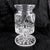 This is a large and heavy cut crystal biscuit jar with an odd detail. The inside lip to the biscuit jar is curved rather...