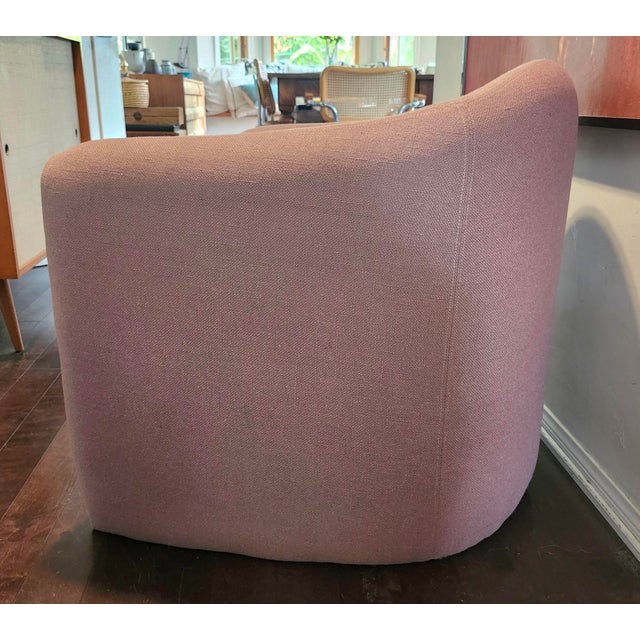 Vladimir Kagan 1990s Vladimir Kagan for Preview Biomorphic Freeform Armchair For Sale - Image 4 of 12