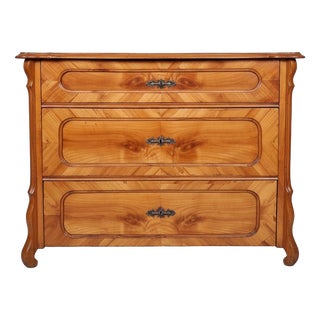 Antique Biedermeier Cherrywood Chest of Drawers, France, 1830 For Sale