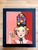 House Hat, Gaia, Mid Century Modern Impressionist Portrait Oil Painting For Sale - Image 4 of 7