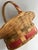 Wood Vintage Woven Easter Basket For Sale - Image 7 of 8