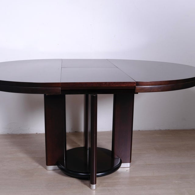 Extendable Round Dining Table, 1970s For Sale - Image 13 of 18