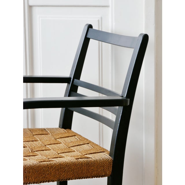 Bauhaus Wicker Chair, 1940s For Sale - Image 6 of 10