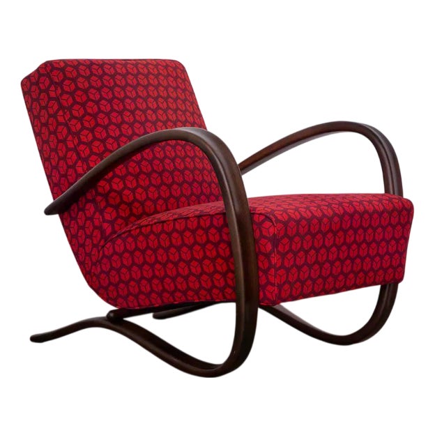 Vintage H-269 Chair by Jindřich Halabala, 1933 For Sale