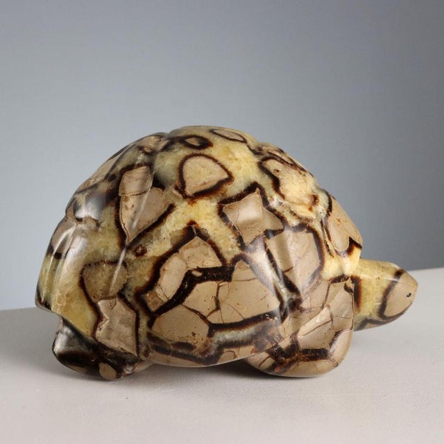 European Sculpture in Septarian Stone For Sale - Image 4 of 9