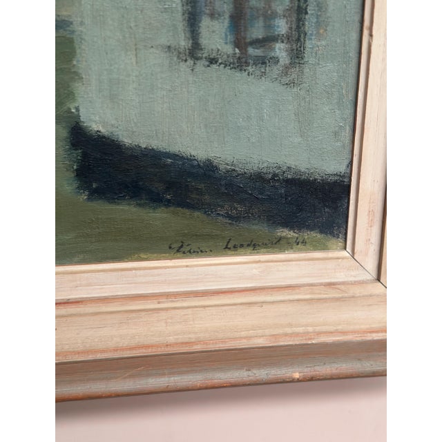 Fabian Lundqvist, Village, 1944, Oil on Canvas, Framed For Sale - Image 10 of 18