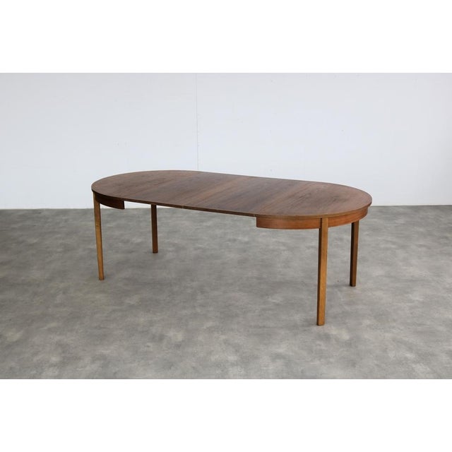 1960s Vintage Swedish Extendable Dining Table, 1960s For Sale - Image 5 of 13