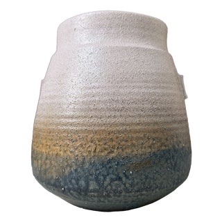 Japanese Seto-Yaki Ikebana Vase by Kato Shō, 1980s For Sale