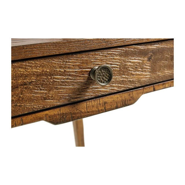 French French Two Tier Lamp Table in Country Walnut For Sale - Image 3 of 6