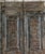 Mid-Century Modern Spnaish Colonial Carved Wood Double Doors – Rustic Modern Barn Doors, 80x34 For Sale - Image 3 of 5