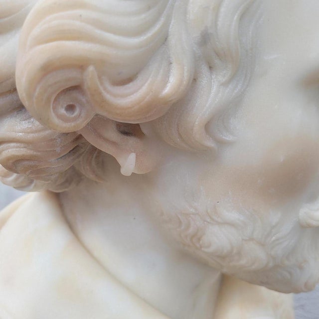 Shakespeare, White Bust, 1800s, Marble For Sale - Image 17 of 18