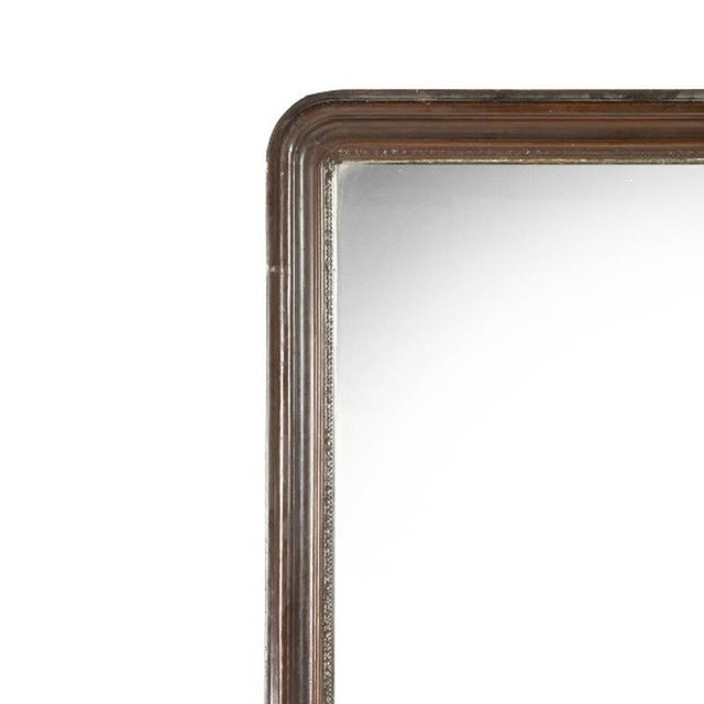 Furniture - Wall Mirror - 19th Century (230 cm). Portuguese, 19th century, painted wooden frame decorated with vegetal...