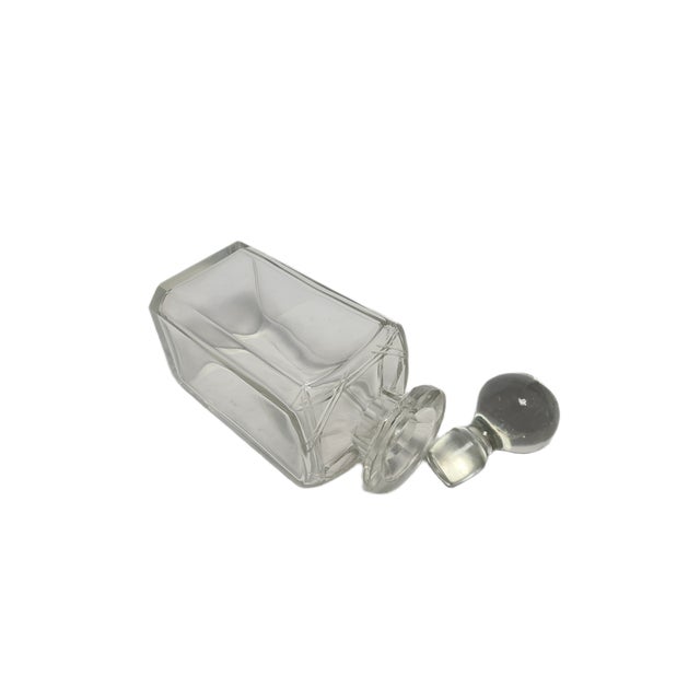 Glass Art Deco Crystal Carafe, Germany, 1900s For Sale - Image 7 of 13