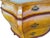 Mustard Vintage Italian Rococo Style Burl Wood 3-Drawer Bombe Commode Chest For Sale - Image 8 of 13