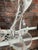 1970’s Herbert Ritts Attributed for Astrolite Hollywood Regency Lucite Helix Table Lamps - A Pair For Sale - Image 9 of 12