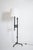 Mid-Century Modern Tripod Wrought Iron Floor Lamp, 1950s For Sale - Image 3 of 5