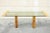 Late 20th Century Kagan Lacquered Rosewood and Brass Cantilever Glass Top Extension Dining Table For Sale - Image 18 of 18