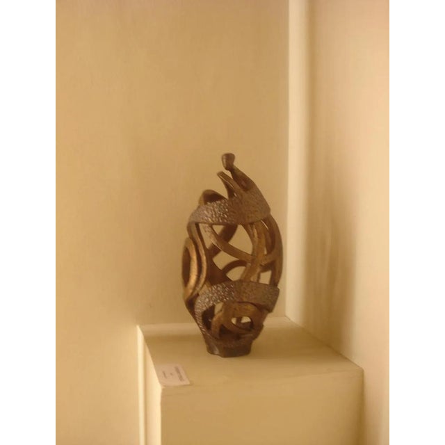 Contemporary Hand Made Anatolia Ceramic Vase by Yasemin Yenigün Bakiri For Sale - Image 3 of 4