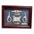 Vintage Framed Nautical Knot Display With Portuguese Labels- Coastal Wall Decor For Sale