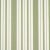 Transitional SAMPLE - Schumacher X Mark D. Sikes Markie Stripe Fabric In Leaf Green For Sale - Image 3 of 5
