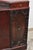 Wood Vintage Chinese Chippendale Mahogany Serpentine Triple Dresser Credenza W Mirror For Sale - Image 7 of 11