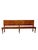 Art Nouveau Dutch Hall Bench in Elm and Beech, 1900s For Sale - Image 12 of 16