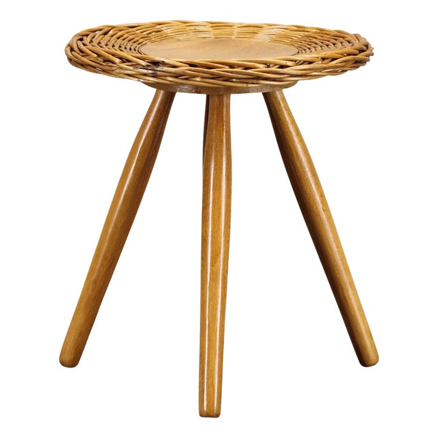Wooden Stool by Jan Kalous for Uluv, Czechoslovakia, 1970s For Sale