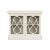 This enchanting piece combines classic charm with functionality. It features a hand-finished, distressed ivory exterior...