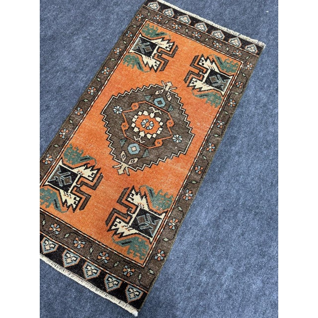 Early 21st Century Turkish Yastik Rug 1'8" x 3'4" For Sale - Image 5 of 5