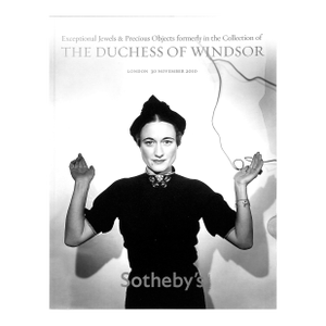 Exceptional Jewels & Precious Objects Formerly in the Collection of the Duchess of Windsor 2010 Sotheby's London