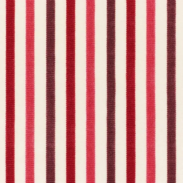 Woven on a traditional velvet wire loom, Le Matelot features narrow, cut velvet stripes on a crisp cotton ground. Its...