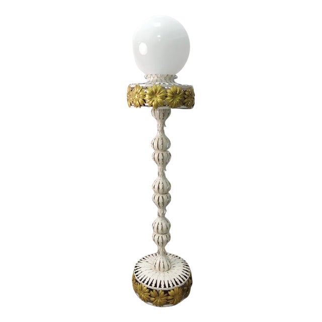Floor Lamp in the Style of Maison Jansen, 1960s For Sale