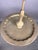 1950s Moroccan Etched Brass Floor Lamp With Tray Table For Sale - Image 10 of 10
