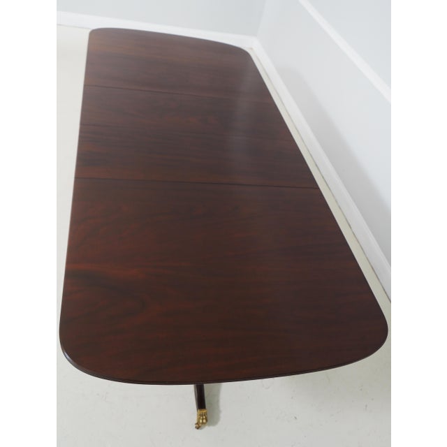 Stickley Duncan Phyfe Mahogany Dining Room Table For Sale - Image 14 of 18