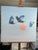 Contemporary Large Contemporary Oil Painting Blue Herons Over Sunset For Sale - Image 3 of 14