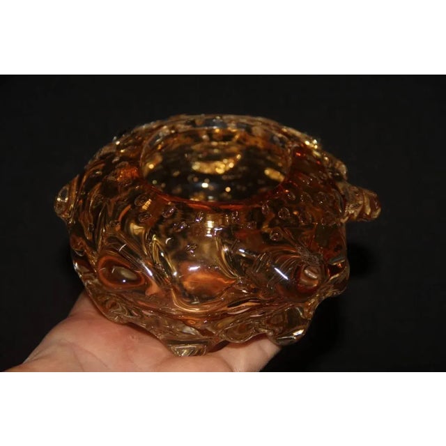 1940s Vintage Murano Glass Bowl or Ashtray For Sale - Image 5 of 7
