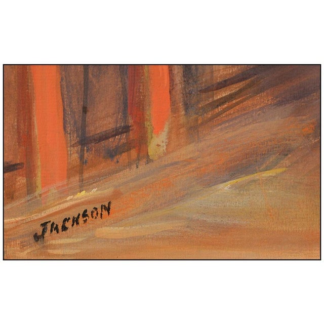 Figurative Mid 20th Century Seeing Manhattan, Lee Jackson For Sale - Image 3 of 4