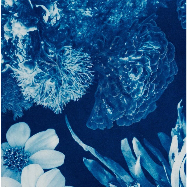 A 6x6 Surreal Watercolor and Cyanotype on Hahnemuhle Platinum Rag Paper executed by artist Annalise Neal. A certificate of...