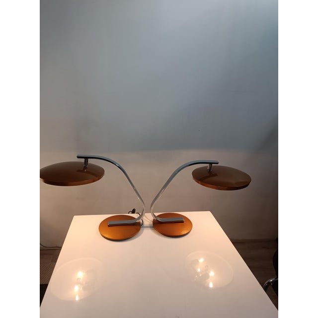 520C Lamps by LP Oliva for Fase, 1970s, Set of 2 For Sale - Image 14 of 17