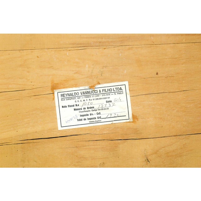 Wood Game Table in Wood & Green Felt, Gelli, 1950s For Sale - Image 7 of 7