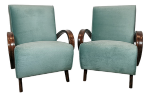 Set of Armchairs by Jindrich Halabala, 1940s
