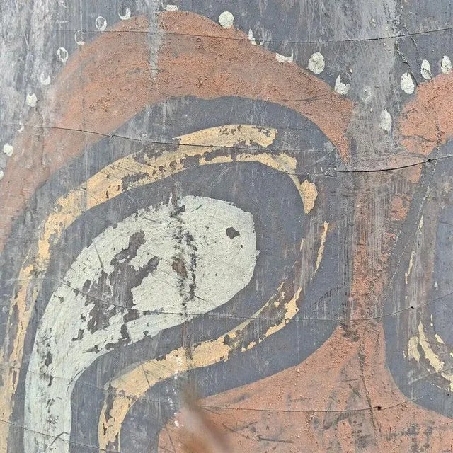 Textile Painting From a Kwoma Ceremonial House Ceiling For Sale - Image 7 of 12