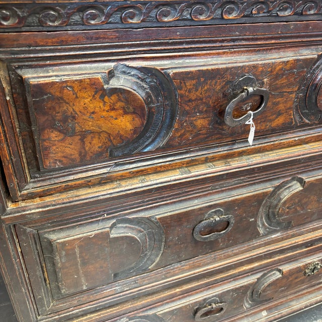 Antique Bergamasco Chest of Drawers, 1600s For Sale - Image 10 of 18