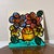 1970s 1972 Original Flower Painting by Artist Peter Keil For Sale - Image 5 of 6