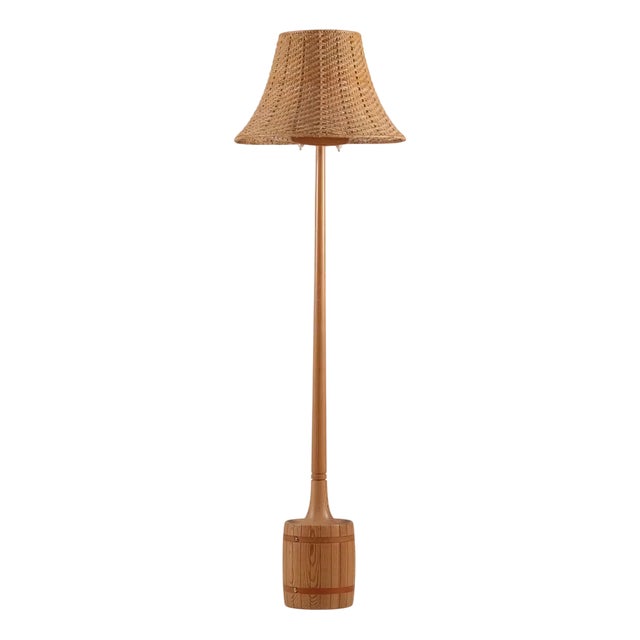 Swedish Floor Lamp by Tranås Style Fixture, 1960s For Sale